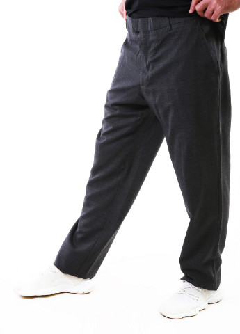 Серые кэжуал демисезонные брюки August Mcgregor