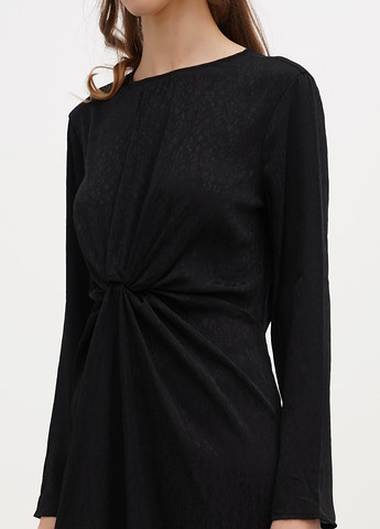 Чорна вечірня сукня H&M однотонна