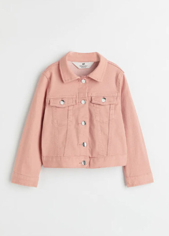 Розовая демисезонная куртка для девочки H&M