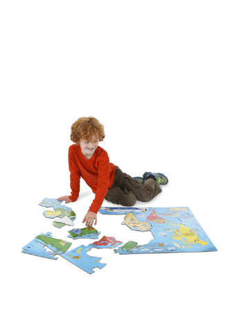 Пазл Карта світу (33 ел.) Melissa & Doug (251711308)