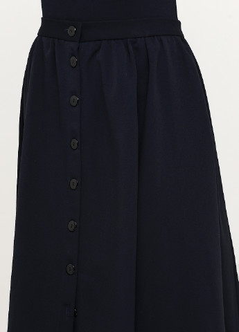 Темно-синяя кэжуал юбка Vovk клешированная