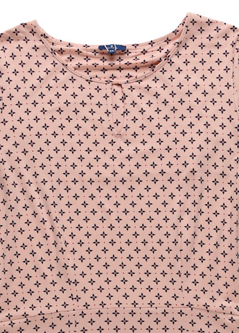 Персикова кежуал сукня Tom Tailor з малюнком