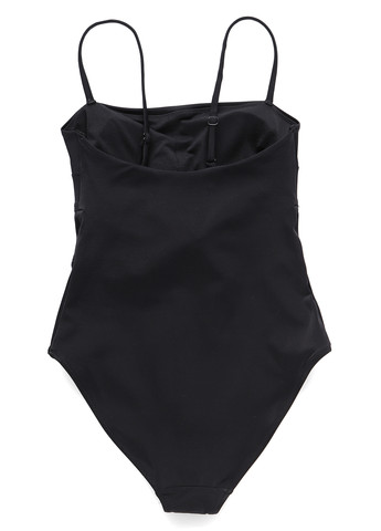 Черный летний купальник слитный C&A