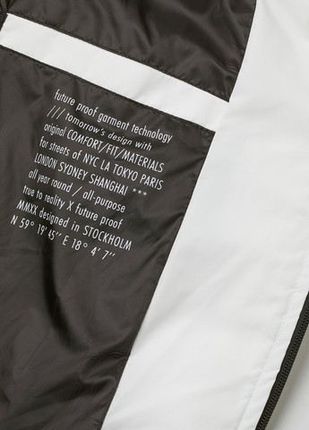 Біла демісезонна куртка H&M