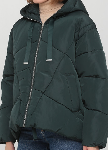 Темно-зеленая демисезонная куртка W Collection