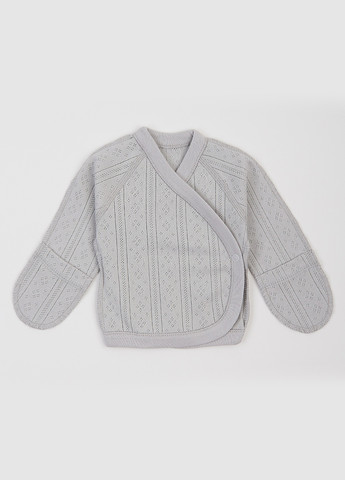 Сірий демісезонний комплект (льоля, повзунки, шапка) Ляля