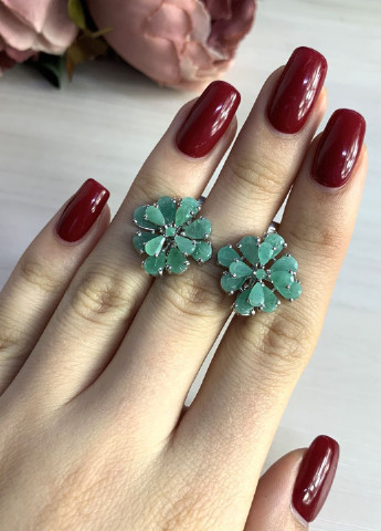 Сережки Silver Flame (164346949)