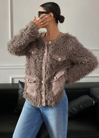 Полушубок SHEIN (338626594)