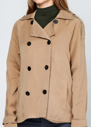 Світло-коричнева демісезонна куртка Vila