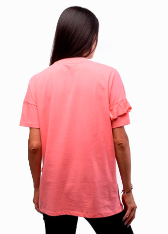 Розовая всесезон футболка женская p.a. розовый Power Футболки