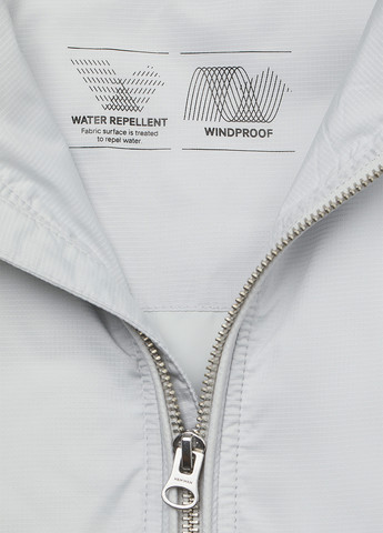 Сіра демісезонна куртка H&M