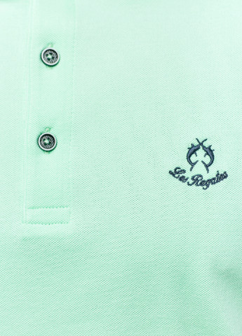 Мятная футболка-поло для мужчин Campione с логотипом