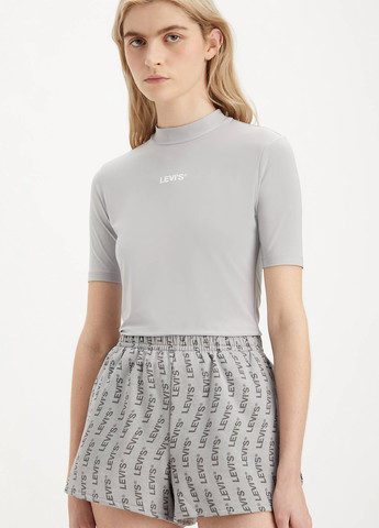 Серый летний комплект (футболка, шорты) Levi's