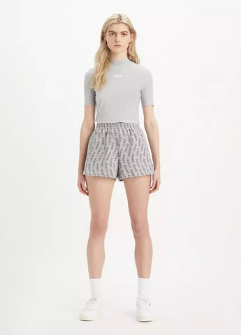 Серый летний комплект (футболка, шорты) Levi's