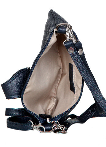 Сумка Diva's Bag однотонная тёмно-синяя кэжуал