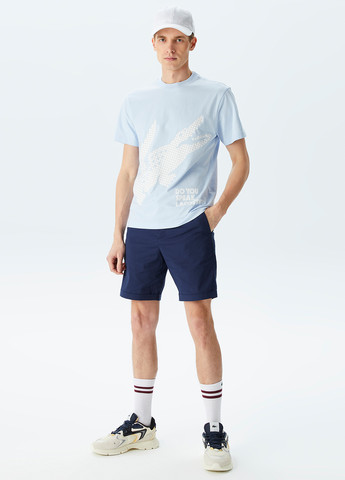 Світло-блакитна футболка Lacoste