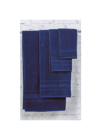 Mirson полотенце набор банных №5073 elite softness darkblue 40х70, 50х90, 70х (2200003975659) темно-синий производство - Украина