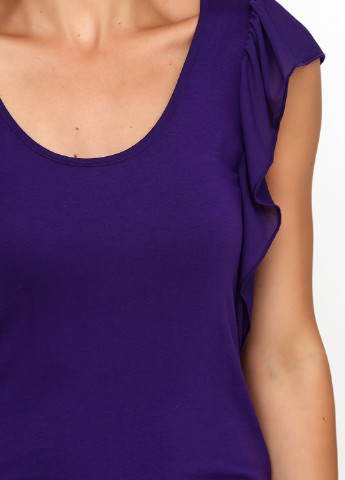 Фиолетовая летняя футболка Zalando