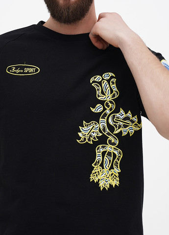 Черная футболка Bosco