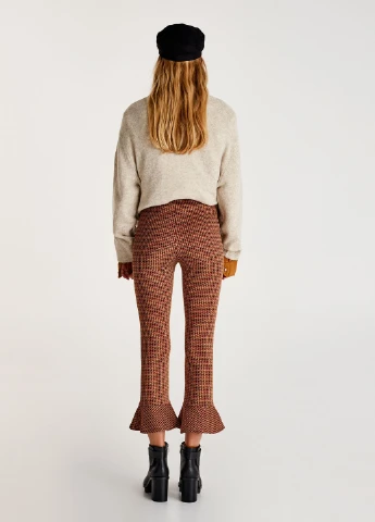 Штани,цегляний в візерунки, Pull & Bear (255192468)