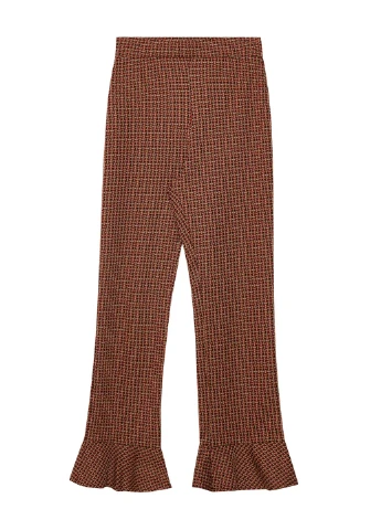 Штани,цегляний в візерунки, Pull & Bear (255192468)