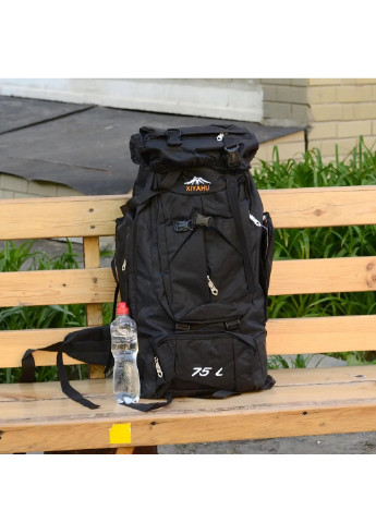 Великий туристичний рюкзак для подорожей походів туризму місткий з поясним перехопленням 68х38х15 см (34110-Нов) Unbranded (253638014)