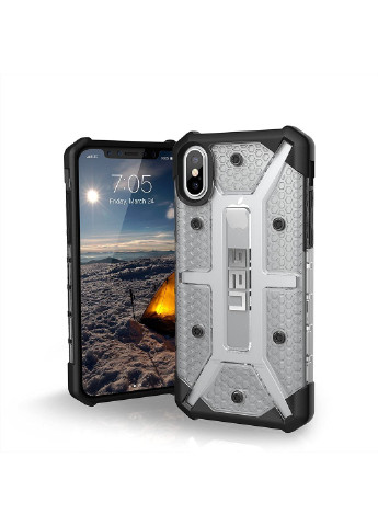 Чехол прозрачный противоударный милитари Plasma для Iphone XS Max (6.5") Ice UAG (215489201)