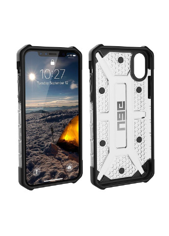 Чехол прозрачный противоударный милитари Plasma для Iphone XS Max (6.5") Ice UAG (215489201)