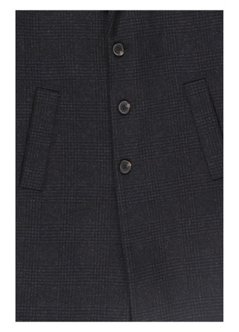 Чорне демісезонне Пальто однобортне Jack & Jones