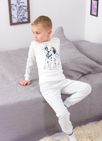 Белая всесезон пижама для мальчика Носи своє