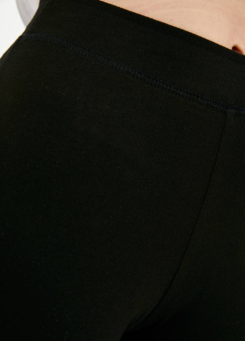 Черные кэжуал демисезонные зауженные брюки Роза