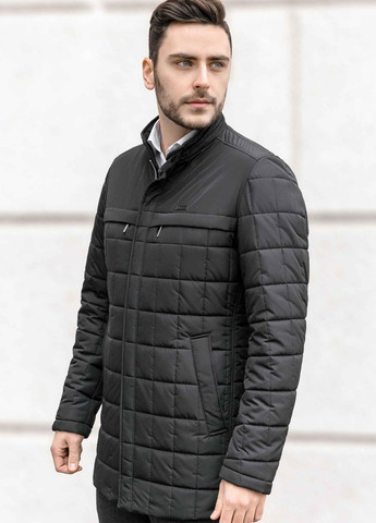 Темно-серая демисезонная куртка Sun's House