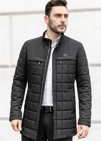 Темно-серая демисезонная куртка Sun's House