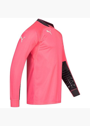 Розовый демисезонный спортивный лонгслив Puma с логотипом