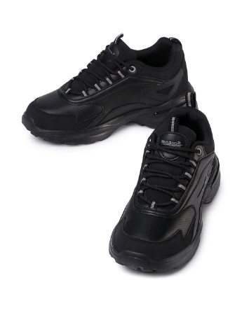 Черные демисезонные кросівки wp40-9688z Sprandi