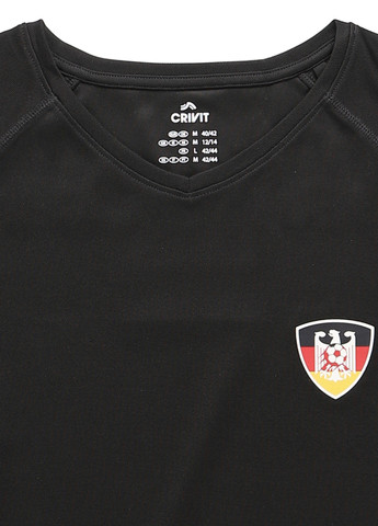 Чорна футболка Crivit