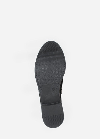 Осенние ботинки rs9461-11 черный Saurini из натуральной замши
