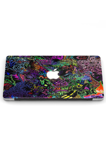 Чехол пластиковый для Apple MacBook Air 11 A1465 / A1370 Абстракция Психоделик (Abstraction Psychedelic) (6349-2710) MobiPrint (219125828)