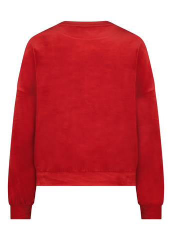 Красный свитшот Hunkemoller однотонный без декора (322185977)