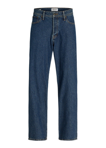 Синие демисезонные слим джинсы Jack & Jones