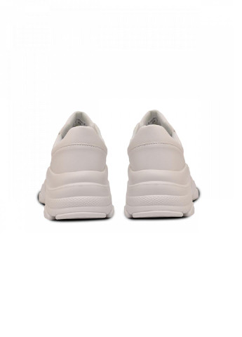 Белые демисезонные кроссовки женские 80613 No Brand