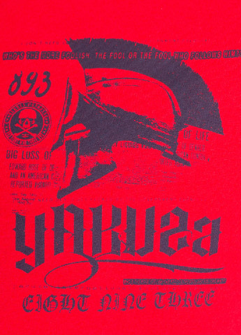 Красная футболка Yakuza