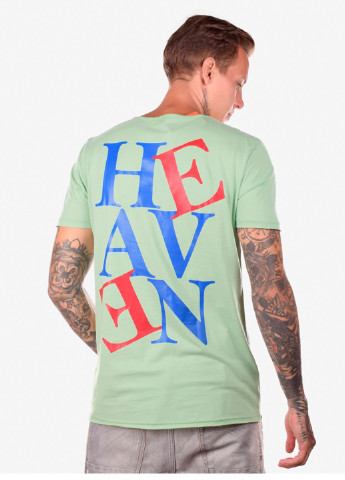 Салатова футболка чоловіча heaven салатовий Power Футболки