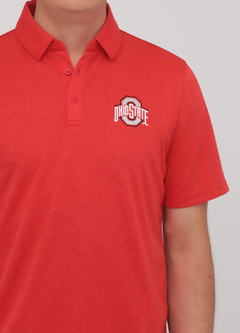 Коралловая футболка-поло для мужчин OHIO однотонная