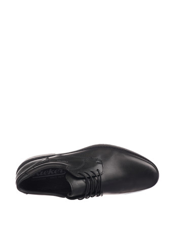 Черные классические туфли Rieker на шнурках