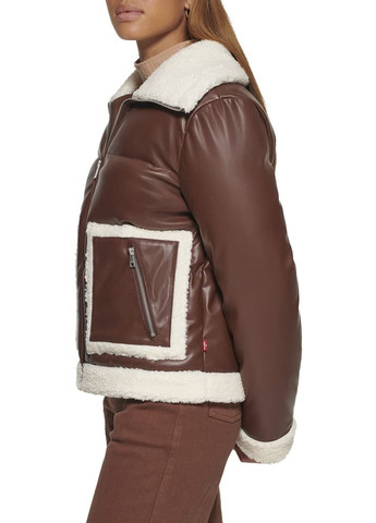 Коричнева демісезонна куртка Levi's