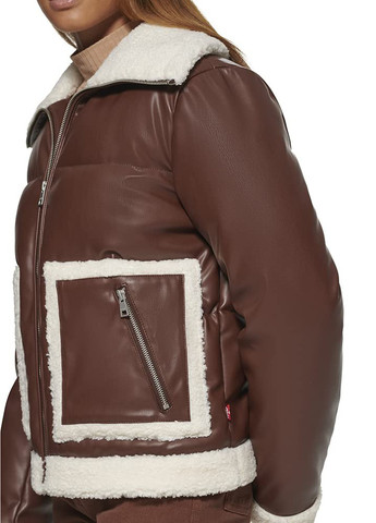 Коричнева демісезонна куртка Levi's