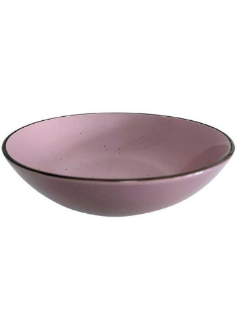 Тарелка суповая Terra YF6007-5 20 см розовая Limited Edition (253610441)