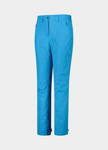 Светло-синие спортивные зимние прямые брюки CMP