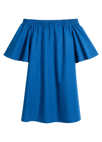 Синя кежуал плаття, сукня H&M
